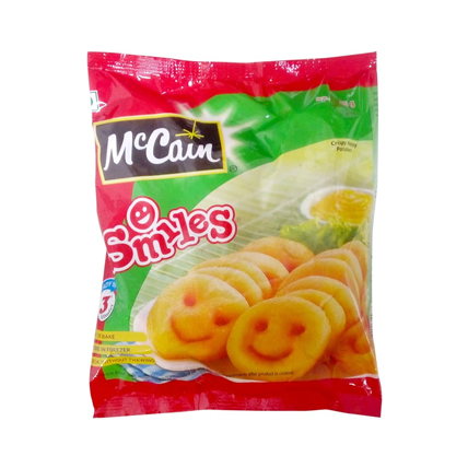 Mc Cain Frozen Veg Snacks Smailes Crispy Happy Potatoes